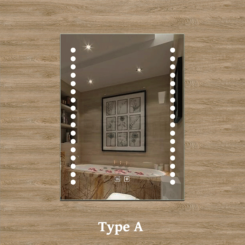 Elegant LED Illuminated Bathroom Mirrors Sensitive Touch AntiFog Heated Wall eBay